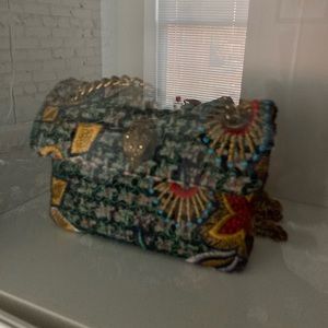 Kurt geiger tweed mini bag ⛄️👛❤️cute